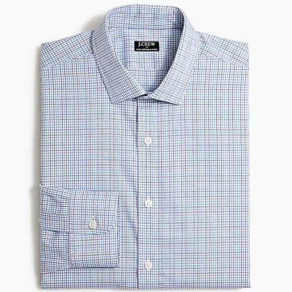 J. Crew Other - J. Crew Slim Thompson flex wrinkle-free dress shirt in plaid